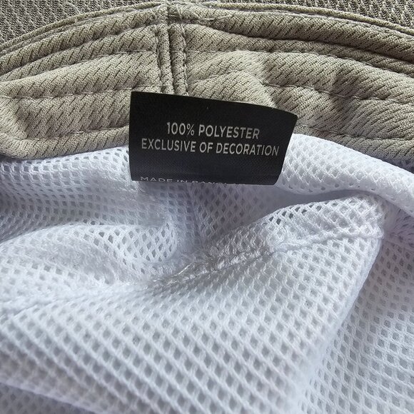 Walther Hagen Mens Wide Brim Sun Hat OSFA White Polyester Durable Lightweight - Picture 6 of 9